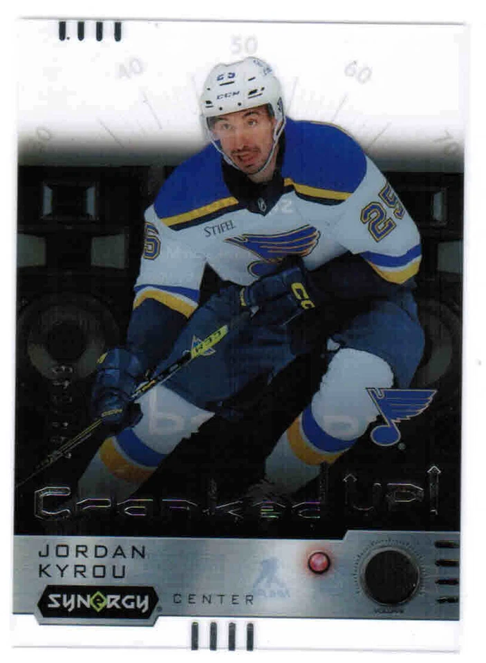 23/24 2023 UPPER DECK SYNERGY HOCKEY CRANKED UP! INSERT CARDS CR-XX U-Pick List - Image 1 of 1