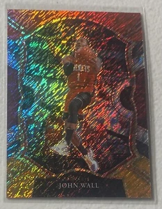 JOHN WALL / 2021 Select / Red, White, Orange Shimmer Prizm / #31 / Rockets - Picture 1 of 2