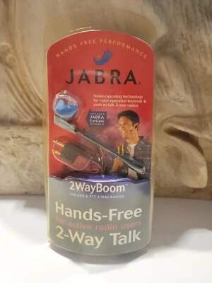 Jabra Hands Free 2 Way boom for active radio users. New - Image 1 of 3