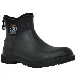 Dryshod Sod Buster Zum Überziehen Herren Schwarz Freizeit Stiefel SDB-MA-BK 12 Neu - Bild 1 von 3