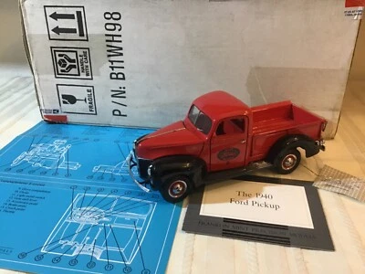 Franklin Mint 1940 Ford Pickup Sales & Service & Rare Brochure 1/24 Diecast - Image 1 of 4