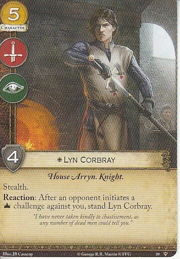 Lyn Corbray AGoT LCG 2.0 Game of Thrones Fury of the Storm 39 - Image 1 of 1