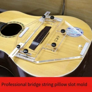 Folk Classical Acoustic Guitar Bridge Grooving Mold Lower Saddle Groove Grooving - Picture 1 of 6