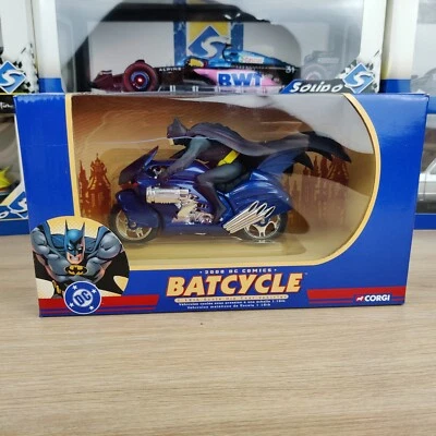 CORGI MOTO BATMAN BATCYCLE 2000 DC COMICS 1:16 NEU IN BOX REF 77404 - Bild 1 von 4