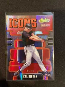 2021 Panini Absolute Icons Spectrum Red /99 Cal Ripken Jr #I-8 HOF