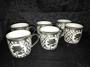 6er Set Cappuccino Tassen Kaffeetassen Für 6 Personen Dickwandig Kaffeeservice - Bild 1 von 2