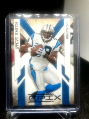 2010 Panini Epix Steve Smith #15 Carolina Panthers  - Image 1 of 2
