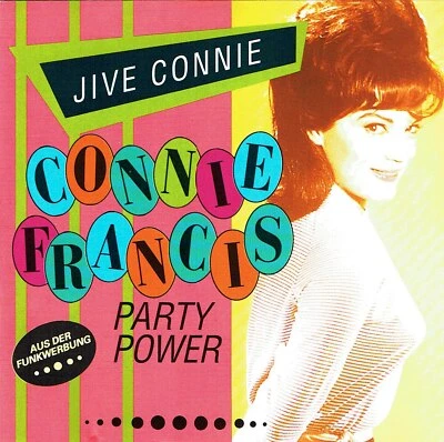 (CD) Connie Francis - Jive Connie - Party Power- Schöner Fremder Mann, Paradiso - Bild 1 von 2