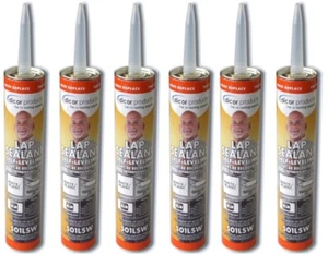Dicor 501LSW-1, Self-Leveling Lap Sealant White 10.3 OZ Tube, Qty. 6 - Picture 1 of 1