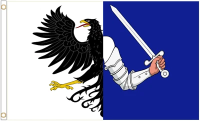 Connacht Ireland Polyester Flag - Choice of Sizes - Image 1 of 3