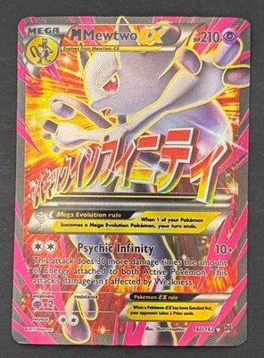 Pokémon Card M Mewtwo EX 160/162 BREAKthrough - Heavily Played - Image 1 of 2