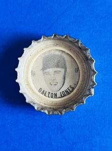 Tapa de botella de jugador de los Medias Rojas de Coca-Cola Dalton Jones de colección; no estoy seguro del año - Imagen 1 de 2