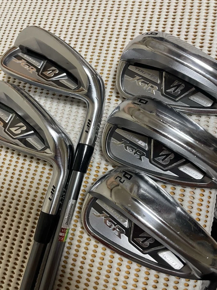 BRIDGESTONE TOUR B JGR HF1 Iron Set 5pcs 7-P2 Air Speeder G Flex R Right-Handed - Image 1 of 4