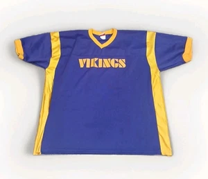Vintage Minnesota Vikings Team Jersey  3X Majestic NFL Y2k Retro Purple Football - Picture 1 of 4
