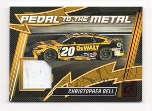 2025 Donruss Pedal to the Metal Materials Red Christopher Bell 09/99 - Picture 1 of 1