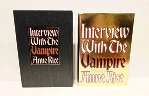 SIGNED Anne Rice Interview with the Vampire 20th Anniversary Autograph Slipcase - Picture 1 of 14