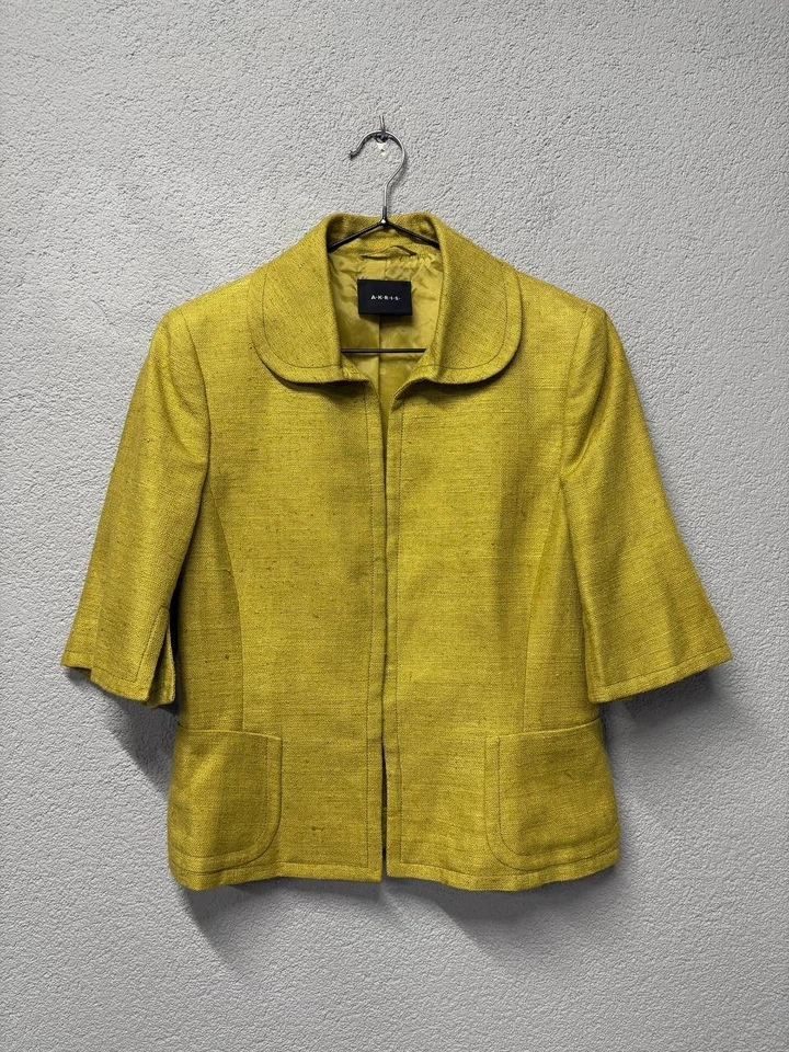 Akris womens silk blazer jacket size 36 / Small - Image 1 of 4