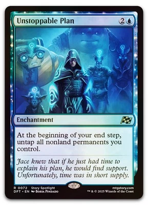 Unstoppable Plan #72 (Foil) (NM) Aetherdrift DFT Magic MTG - Image 1 of 2