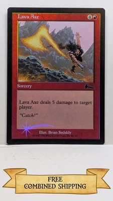 Lava Axe Urza's Legacy Foil - Image 1 of 2
