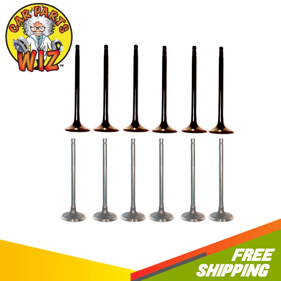 Комплект впускных клапанов выхлопной системы двигателя подходит для 89-90 Nissan Pulsar NX Sentra 1,6 л GA16I - Изображение 1 из 1