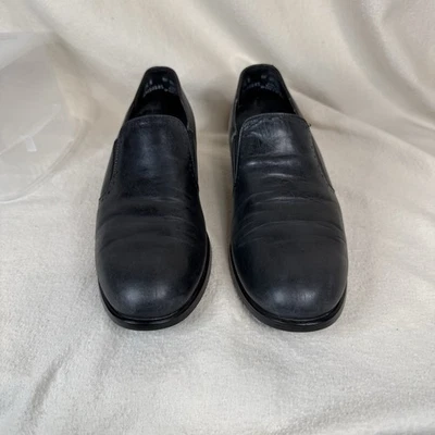 Munro black leather loafers Women’s size 8.5 N - Image 1 of 4