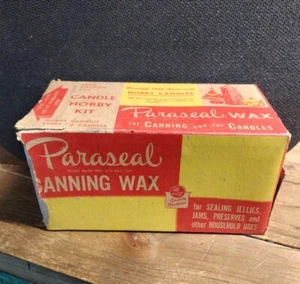 Vintage 1960s Advertising Parafin Wax Paraseal for Canning & Candles USA 🇺🇸 - Picture 1 of 5