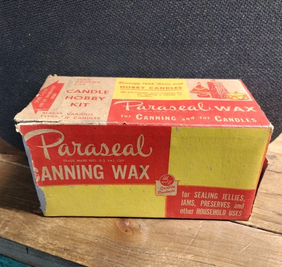 Vintage 1960s Advertising Parafin Wax Paraseal for Canning & Candles USA 🇺🇸 - Image 1 of 4