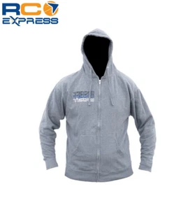 Tekno RC Grey Stacked Zippered Hoodie (M) TKRHOODIE07M - Picture 1 of 1
