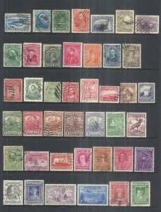NEWFOUNDLAND VARIOUS USED ISSUES 1887 to 1947 - Picture 1 of 2