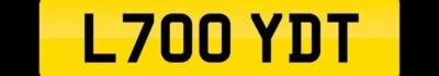 ЧАСТНЫЙ НОМЕРНОЙ ЗНАК LLOYD T ЗАВЕТНАЯ РЕГИСТРАЦИЯ L700 YDT ЛОЙД ЛОЙД REG - Изображение 1 из 4