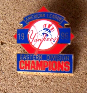 1996 NY New York Yankees American League Eastern Division Champions pin AL 28759 - Picture 1 of 11