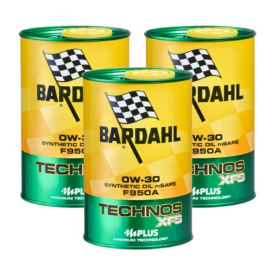 Aceite de motor 3 litros Bardahl Technos Xfs F950A 0W30 coche Ford Wss-M2C950-A C2 Foto 1 de 4
