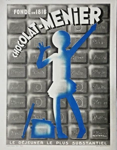 PUBLICITÉ PRESSE 1935 CHOCOLAT MENIER LE DÉJEUNER LE PLUS SUBSTANTIEL - HENCHOZ - Imagen 1 de 1