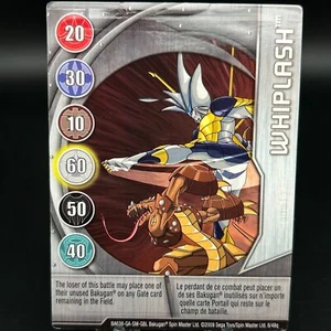 Tarjeta de puerta metálica Bakugan WHIPLASH PLATEADA 2009 BA638-GA-SM-GBL 8/48q impresa - Imagen 1 de 8