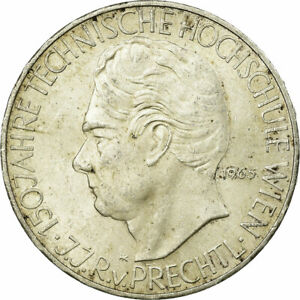[#689077] Coin, Austria, 25 Schilling, 1965, VF, Silver, KM:2897