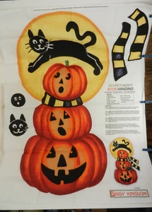 "Scarey Night Door Hanging" Daisy Kingdom Fabric Panel Cut, Sew & Enjoy # 4909 - Picture 1 of 6