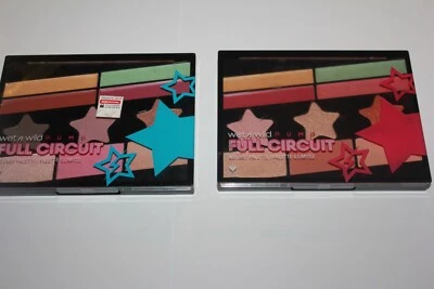 Wet N Wild Pump Full Circuit No Limit Eyeshadow Palette #3318 + #3328 Lot Of 2 - Image 1 of 2
