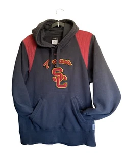 Sudadera con capucha Nike Team USC Trojans negra talla pequeña - Imagen 1 de 11