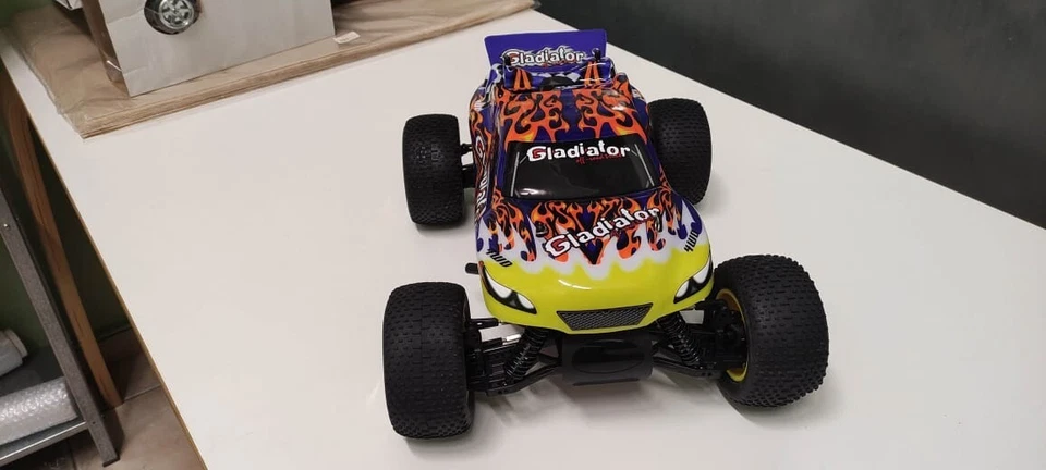 HSP 500-01 Visitor 1 Blue RC RTR 1/10 4WD 3cc NITRO OFF ROAD TRUGGY - Image 1 of 3