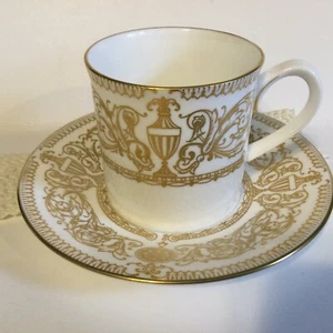 "HYDE PARK" de ROYAL WORCESTER - TAZA Y PLATILLO DEMITASSE - 14 DISPONIBLES - R8 - Imagen 1 de 3