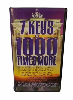 7 Keys to 1000 Times More, Mike Murdock VHS VIDEOTAPE  - Image 1 of 2