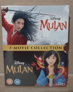 NEW - Disney's Mulan (2020) + Mulan animated Double Pack Blu-ray Disney - Picture 1 of 2