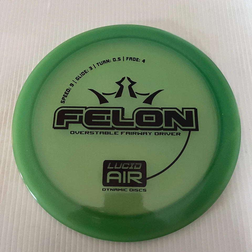 Dynamic Discs Lucid Air Felon 9/3/0.5/4 - Image 1 of 1