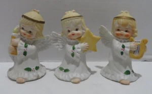 Vintage Weihnachtsengel 3er Set Made in Taiwan - Bild 1 von 8