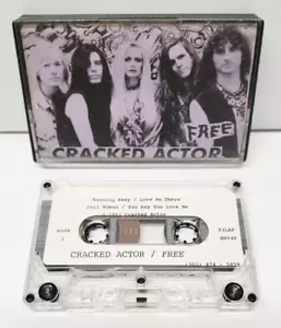 Cracked Actor FREE Rare Original Limited Band Release Cassette Tape TESTED - Imagen 1 de 4