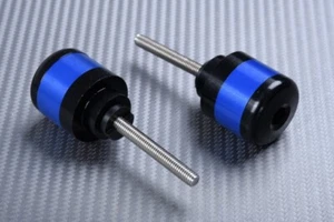 Coppia Contrappesi Manubrio Blu Ø 31 mm Per HONDA NC750 S / X 2014-2021 - Foto 1 di 2