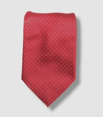 Corbata ajustable a lunares rojos para hombre Neiman Marcus 56 x 3,5 $130 Foto 1 de 3