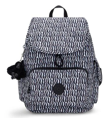 kipling Basic Print City Pack Mini Backpack S Rucksack Rucksack Holiday Waves - Bild 1 von 4