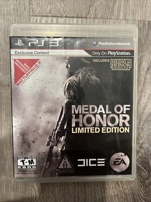 Medal of Honor Limited Edition Sony PlayStation 3 2010 Complete With Manual - Image 1 of 2