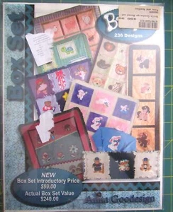 Anita Goodesign Boxed Set "Baby 3" 236 Designs, Machine Embroidery CD, Open Pkg - Picture 1 of 2